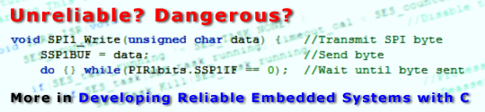 Developing Reliable Embedded Systems with C